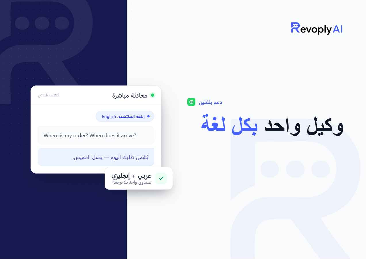 Multilingual customer support on WhatsApp using AI