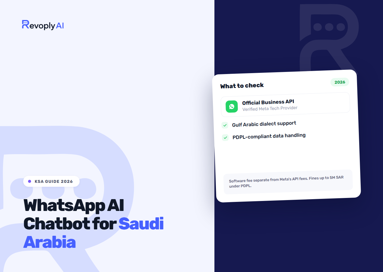 WhatsApp AI Chatbot for Saudi Arabia: 2026 Guide