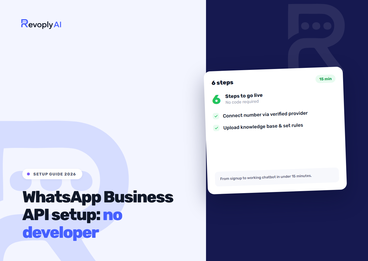 WhatsApp Business API Setup Guide 2026