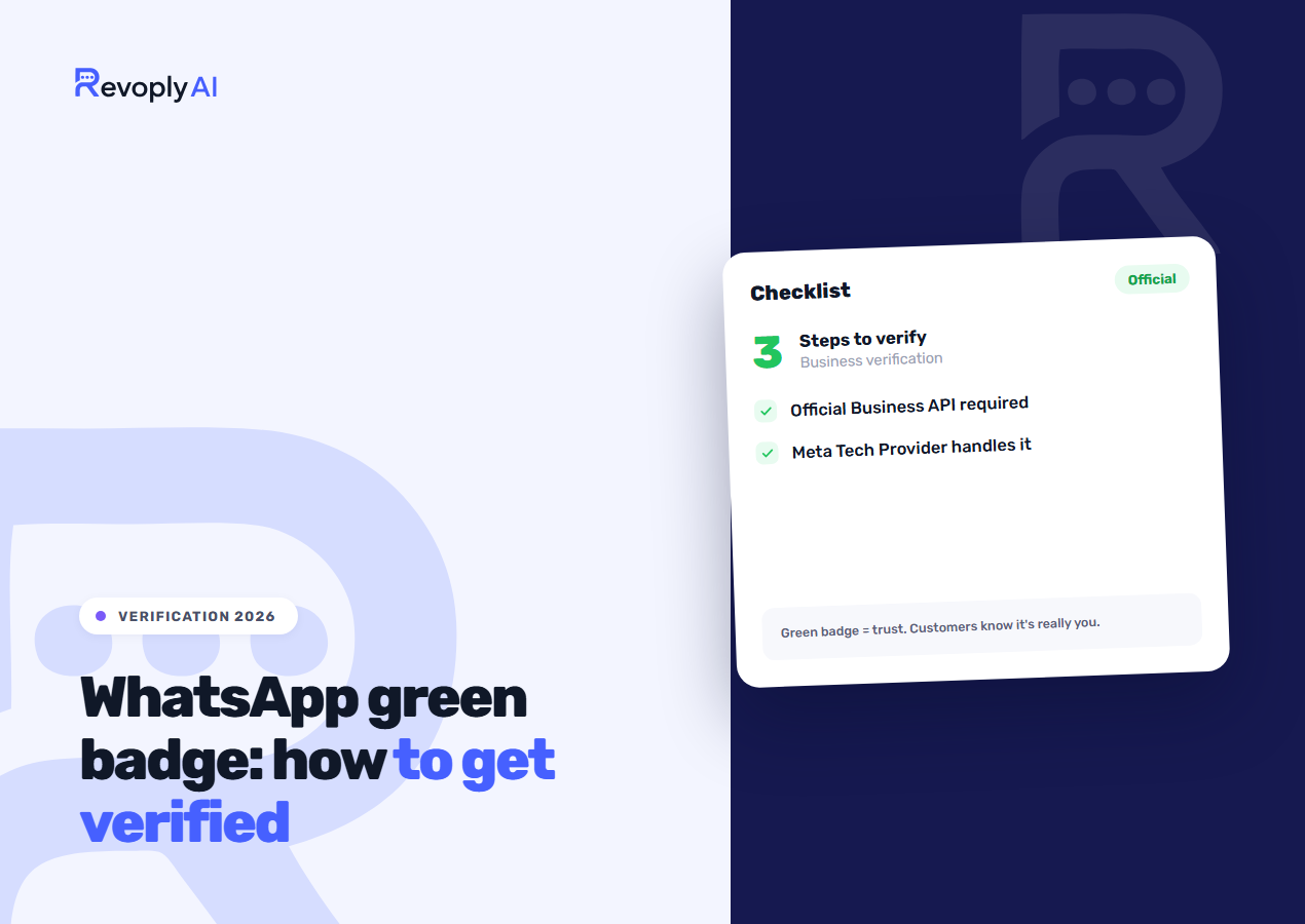 How to get the WhatsApp green verification badge for your business in 2026